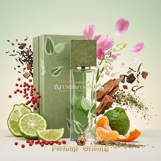 Infusion Armaf Eau De Parfum 80 Ml Con Caja, Bergamota, Peonía Y Cedro