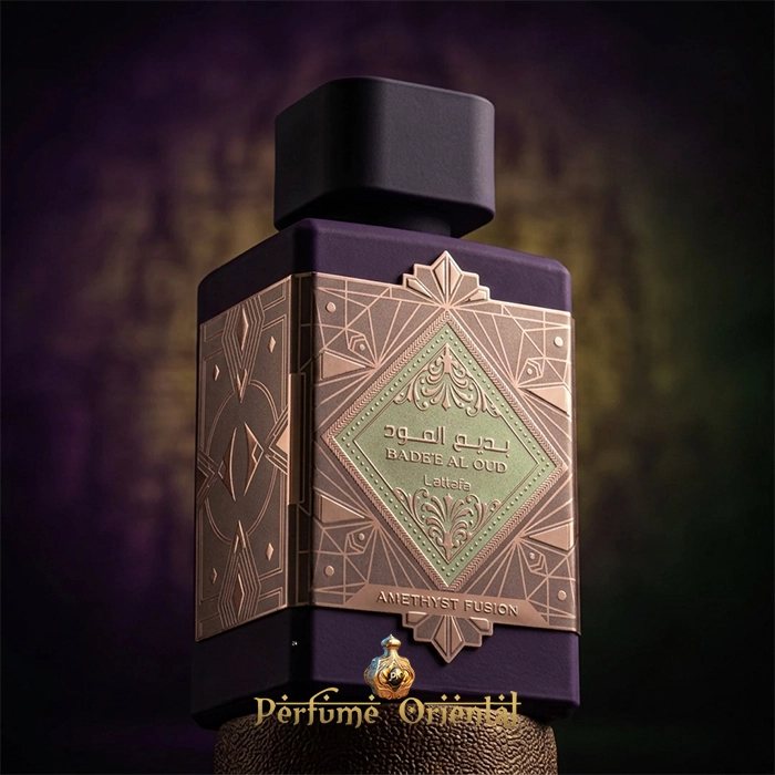 Frasco De Badee Al Oud Amethyst Fusion Lattafa Eau De Parfum 100 Ml