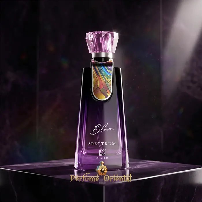 bloom spectrum ahmed al maghribi perfume arabe femenino 100ml fragancia floral aromatica con oud elegante y luminosa