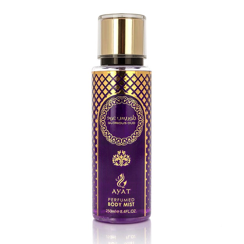 GLORIOUS OUD Body Mist 250ml – Body Mist AYAT PERFUMES