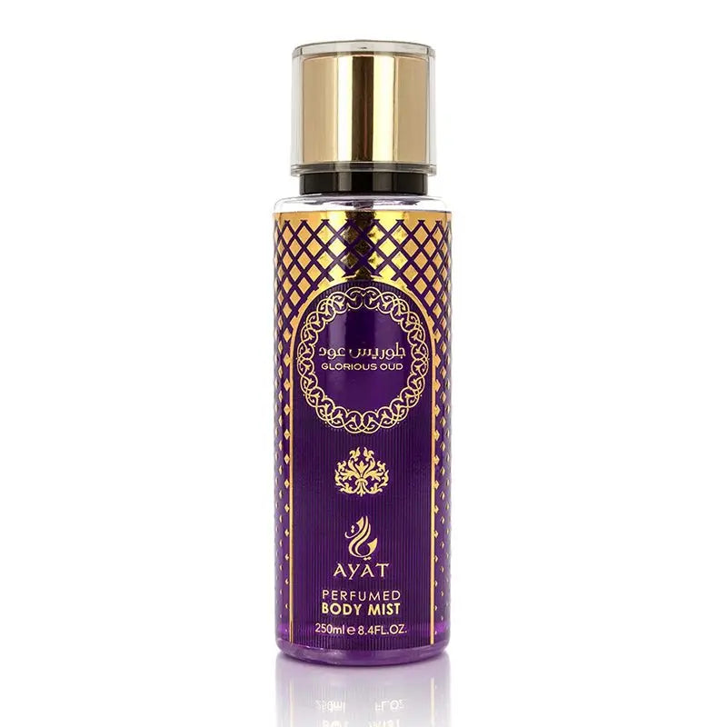 GLORIOUS OUD Body Mist 250ml – Body Mist AYAT PERFUMES