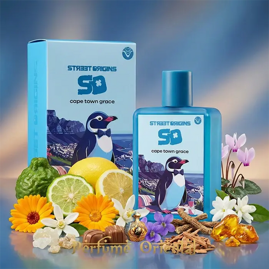 Street Origins Cape Town Grace Eau de Parfum 75ml Fragrance World bottle with box citrus floral fragrance