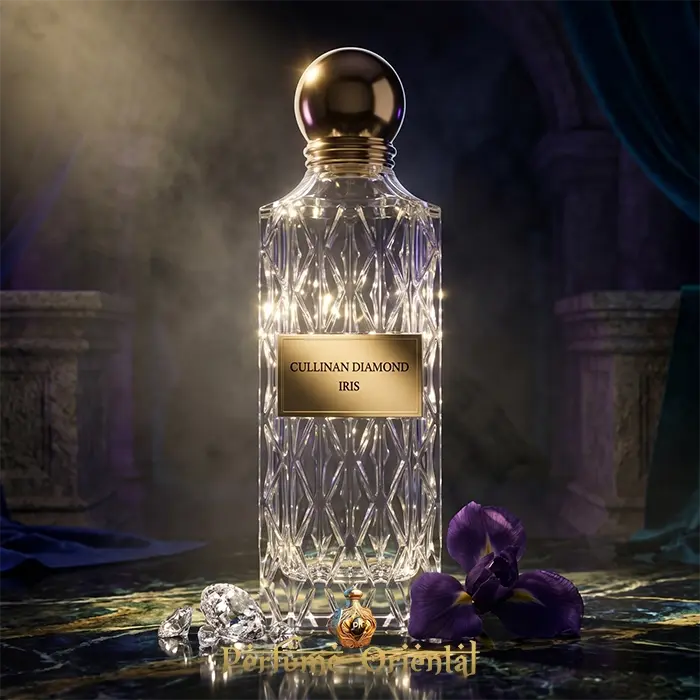 cullinan diamond iris ibrahim al qurashi perfume arabe hombre 150ml frasco elegante perfume iris fresco amaderado lujo