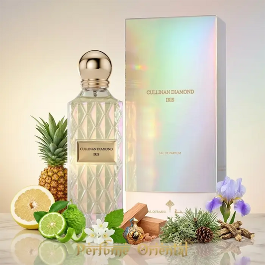 cullinan diamond iris ibrahim al qurashi perfume arabe hombre 150ml con caja original perfume iris citrico amaderado niche lujo
