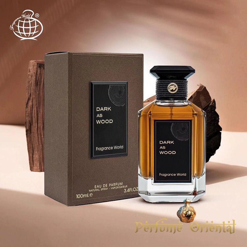 Perfume DARK AS WOOD -Fragrance World perfume oriental