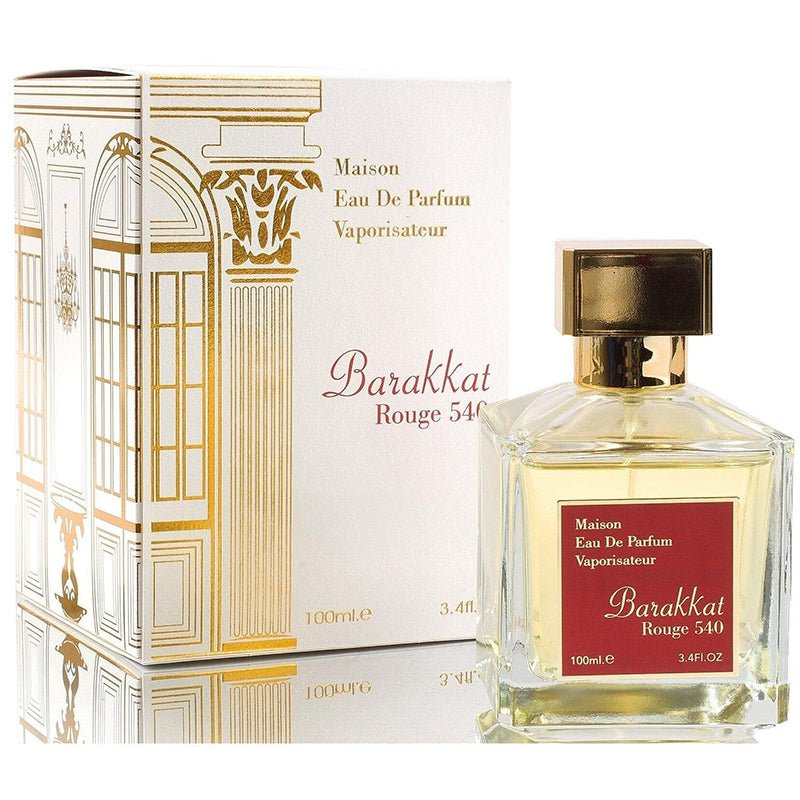 fragrance world perfume oriental barakkat rouge 540 inspirado en mfk baccarat rouge 540