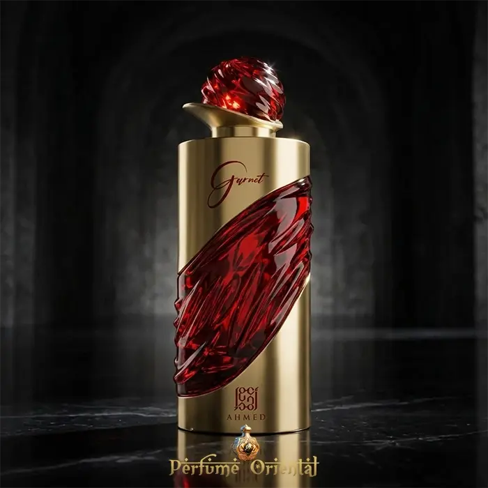 Garnet Ahmed Al Maghribi Perfume Arabe Extrait De Parfum 100ml Fragancia Cuero Amaderada Con Oud Intensa Y Sofisticada