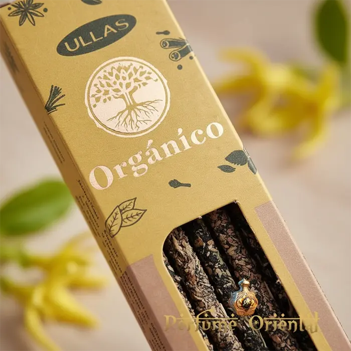 Incienso natural de Ylang Ylang ULLAS – Ideal para atraer paz, amor y equilibrio espiritual.