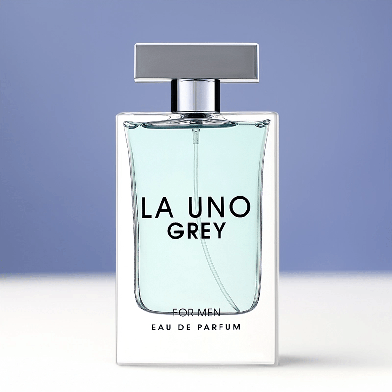 La Uno grey perfume for men fragranceworld