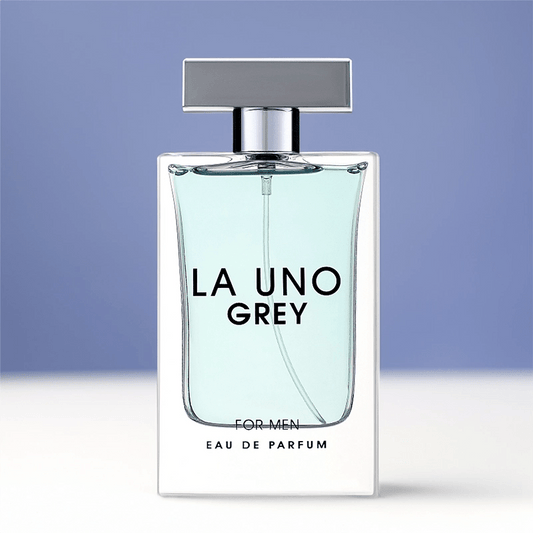 La Uno grey perfume for men fragranceworld