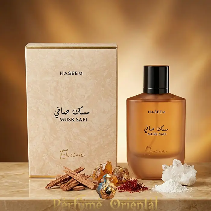 Musk Safi Elixir 100ml Naseem perfume oriental with box luxury amber musk fragrance