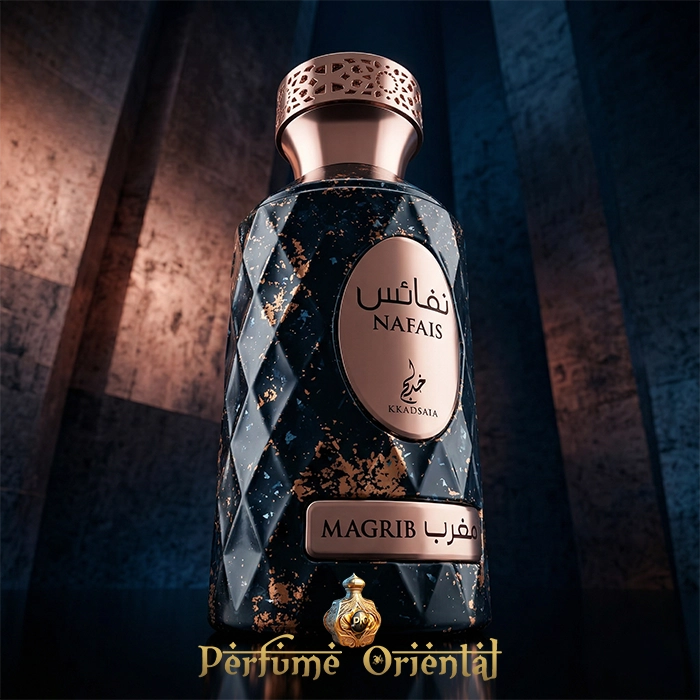 perfume arabe Nafais Magrib Khadlaj citrico ozonico almizcle 100 ml