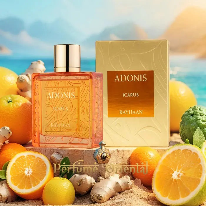 Perfume ADONIS ICARUS inspirado en Afternoon Swim Louis Vuitton y Eros Energy Versace