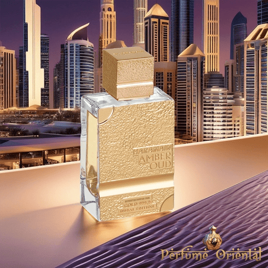 Perfume AMBER OUD GOLD DUBAI EDITION 999.9-AL Haramain