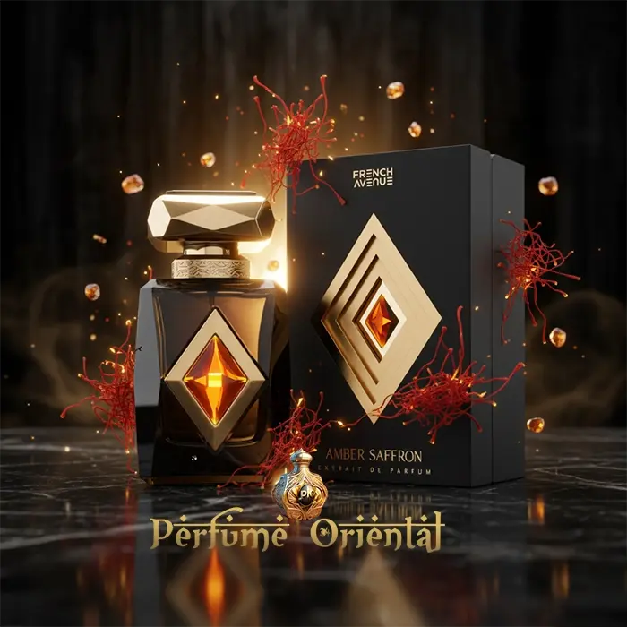 Perfume oriental especiado AMBER SAFFRON French Avenue