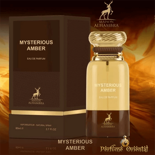 Perfume MYSTERIOUS AMBER-80ml-edp-Maison Alhambra