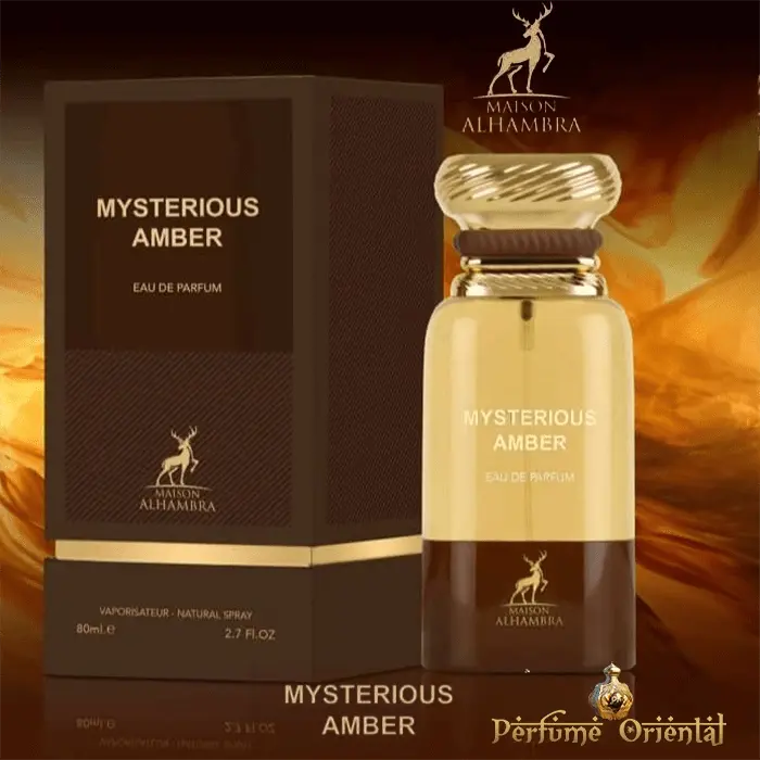 Perfume MYSTERIOUS AMBER-80ml-edp-Maison Alhambra