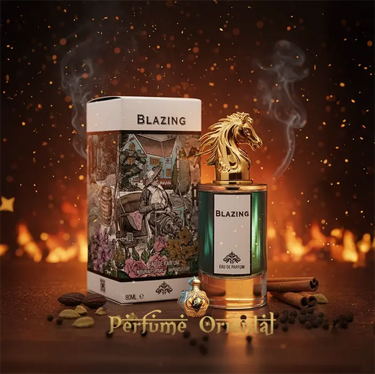Perfume especiado oriental BLAZING Fragrance World