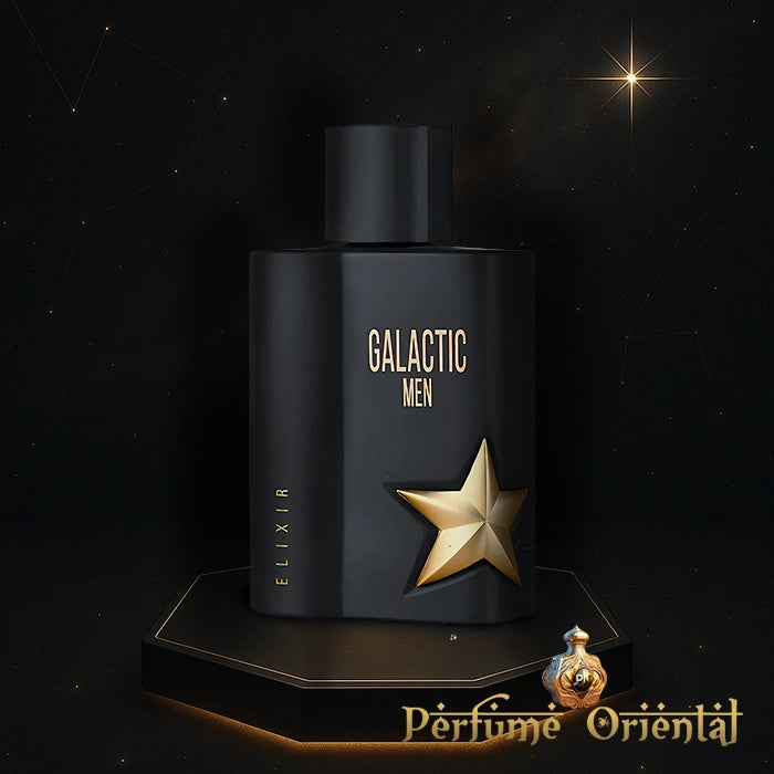 Bottle of GALACTIC MEN ELIXIR by MAISON ALHAMBRA – Inspired by Pure Malt
