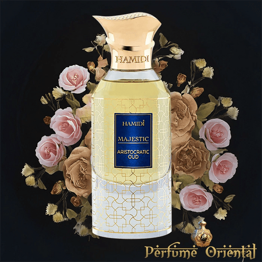 Perfume MAJESTIC ARISTROCATIC OUD-85ml-Hamidi