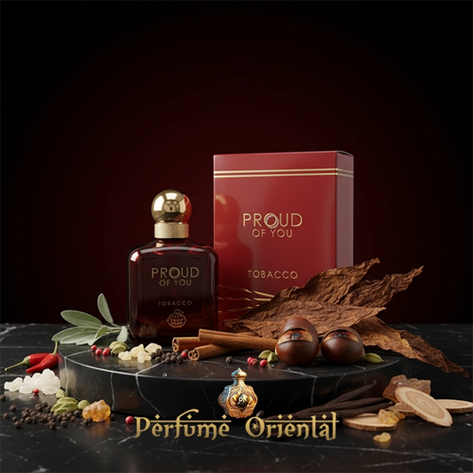 Perfume FRAGRANCE WORLD PROUD OF YOU TOBACCO Eau de Parfum 100 ml inspirado en Stronger With You Tobacco de Armani