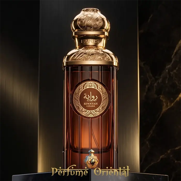 Riwayah Lunara Fariis Perfume Arabe Unisex Extrait De Parfum 100ml Fragancia Gourmand Afrutada Con Toque Ahumado Y Amaderado