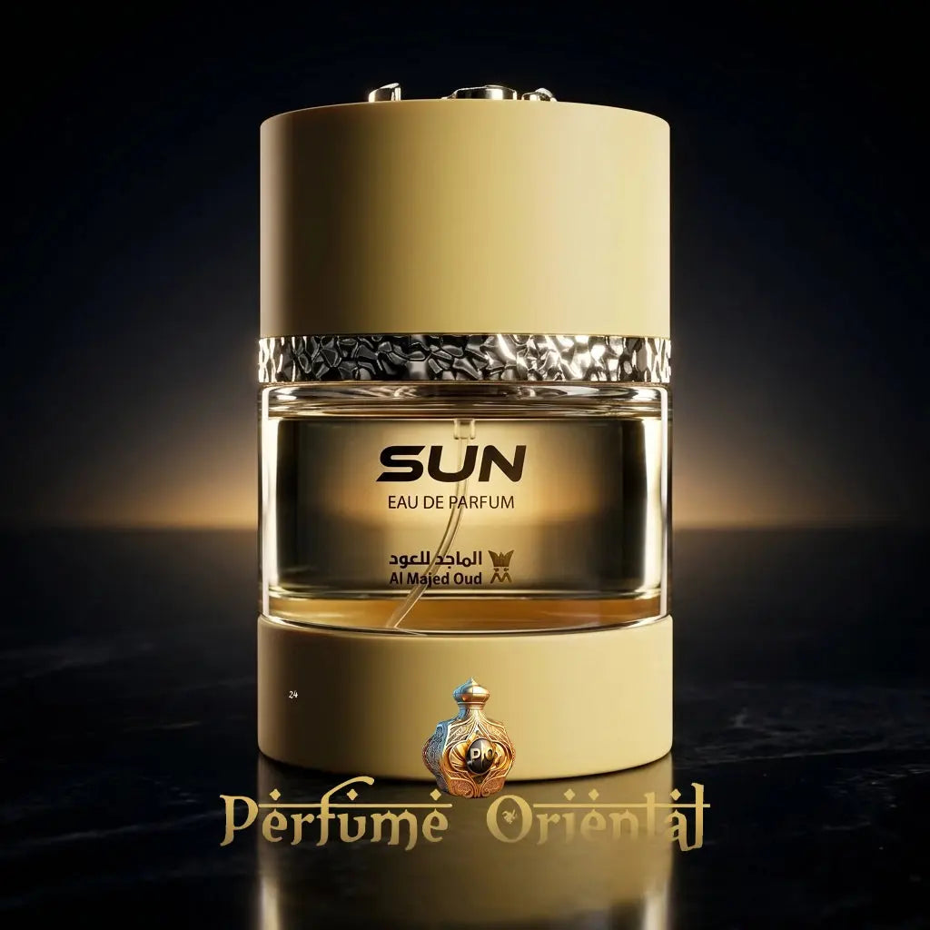 sun al majed oud perfume arabe unisex 75ml edp frasco dorado lujo perfume oriental afrutado floral niche premium