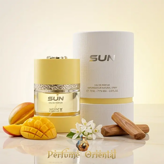 Perfume SUN de AL MAJED OUD-75ML- Unisex Floral Perfume Oriental