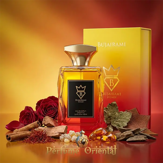 The Sheikh Eau de Parfum 100ml Bujairami Perfumes perfume oriental intenso con caja y notas especiadas