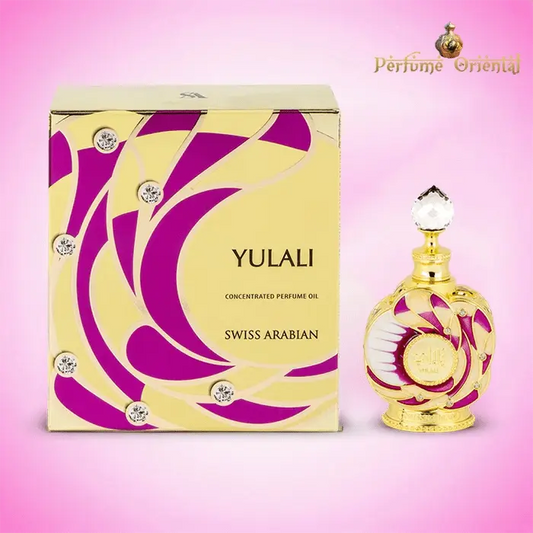 Perfume YULALI -12ml- Swiss Arabian aceite concentrado
