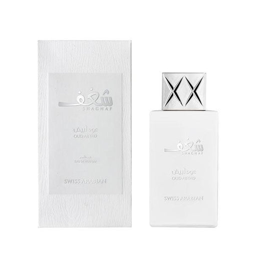 Perfume SHAGHAF OUD ABYAD - Swiss Arabian Perfume box