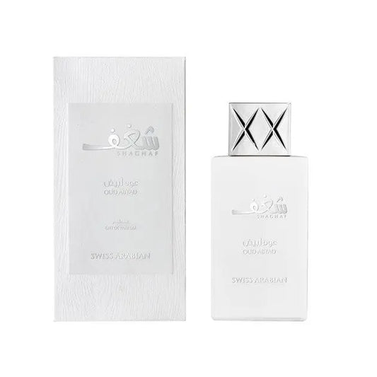 Perfume SHAGHAF OUD ABYAD - Swiss Arabian Perfume box