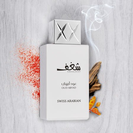 Perfume SHAGHAF OUD ABYAD - Swiss Arabian Perfume