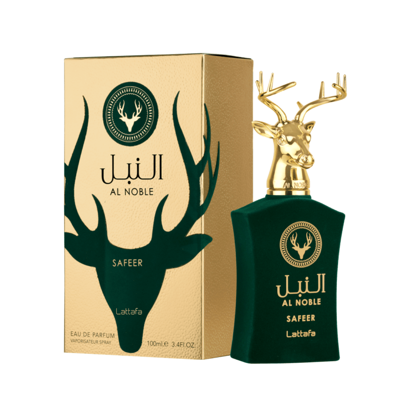 AL NOBLE SAFEER box and bottle