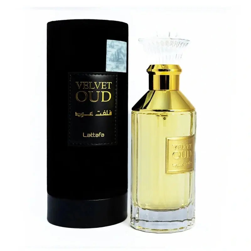 Velvet-Oud bottle and box