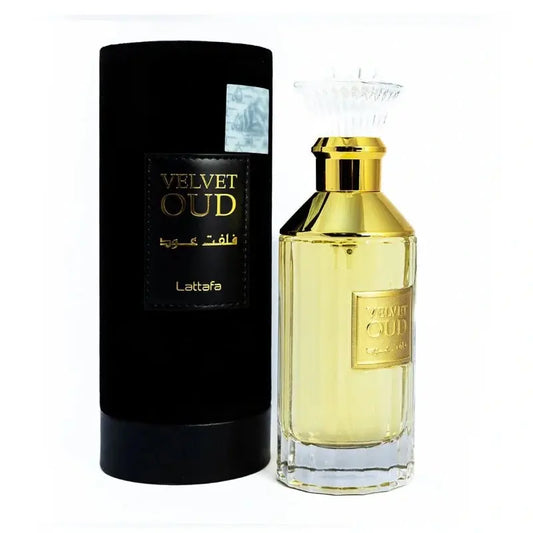 Velvet-Oud bottle and box