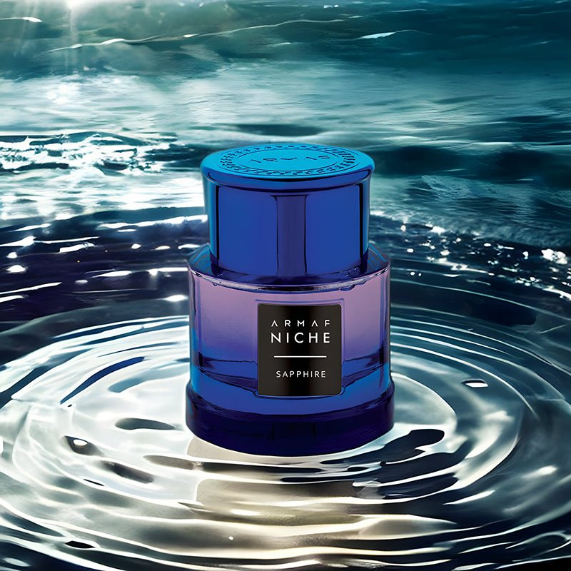 armaf niche sapphire bottle