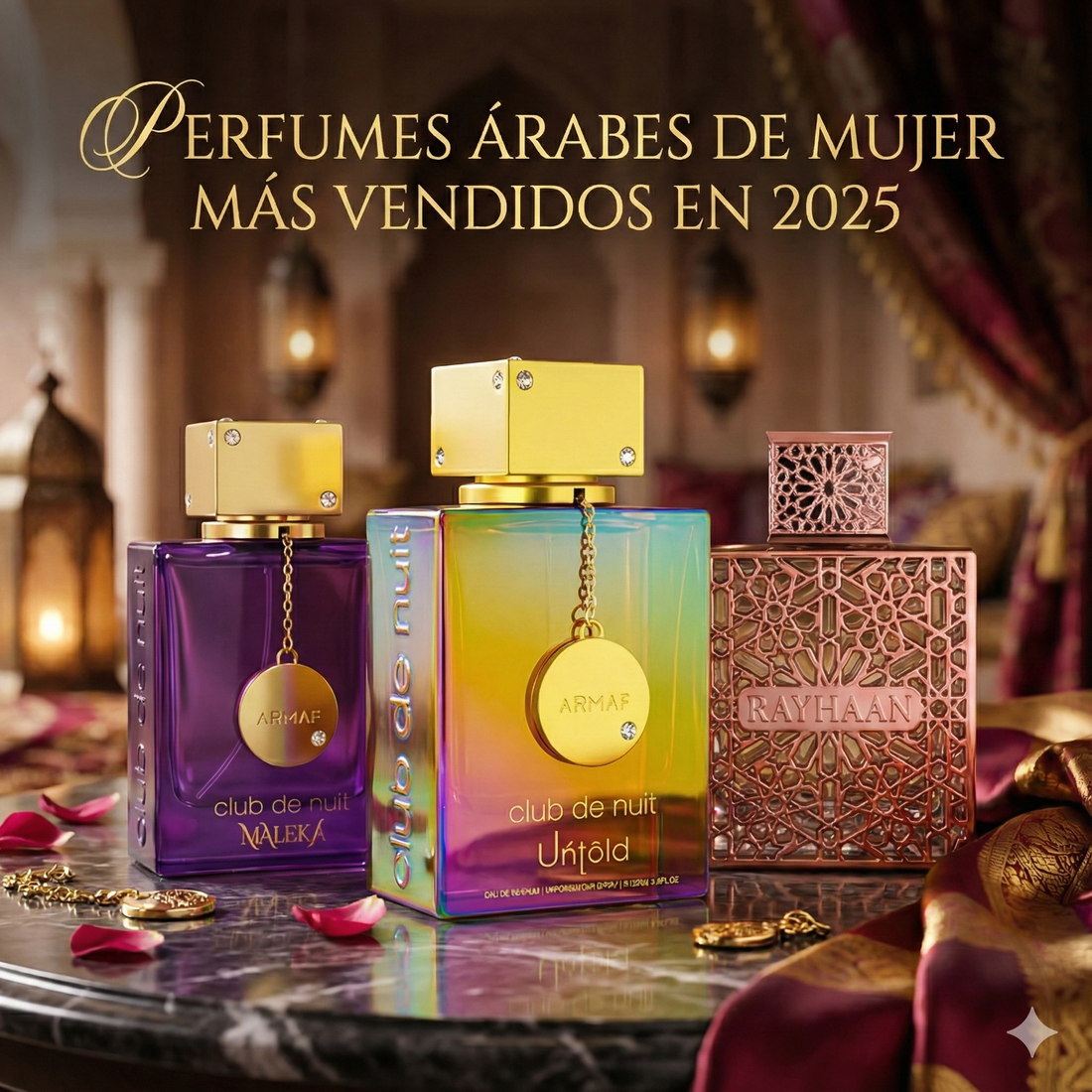 Perfumes Arabes de Mujer mas vendidos en 2025