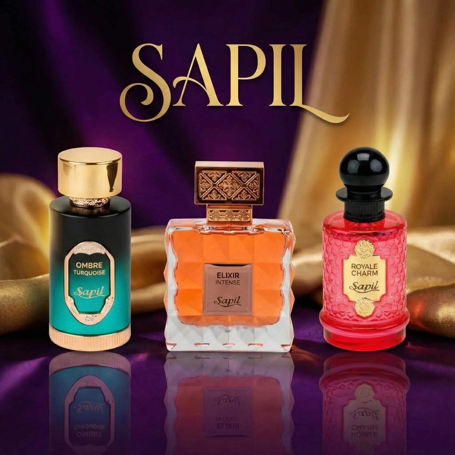 SAPIL perfumes árabes colección Royale Elixir y Ombre