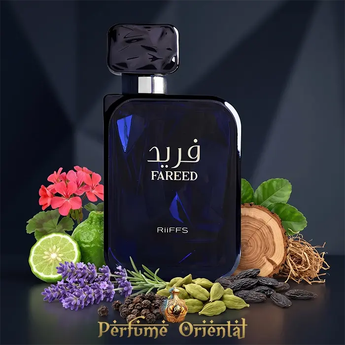Fareed Riiffs Perfume Masculino Aromatico Fresco Con Fondo Amaderado Y Vetiver Elegante Sofisticado Y Versatil