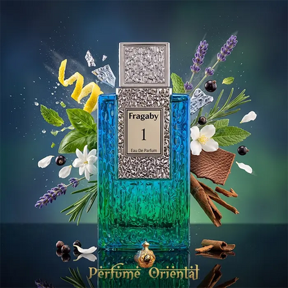 Perfume Fragaby 1 Risala Elite Armaf Con Limón, Menta, Jazmín, Cuero Y Almizcle