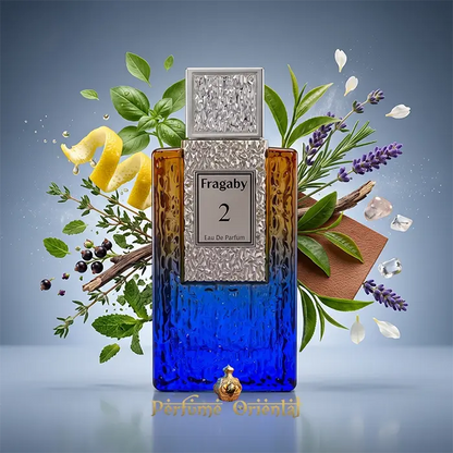 Perfume Fragaby 2 Risala Elite Armaf Con Limón, Menta, Jazmín, Almizcle Y Cuero