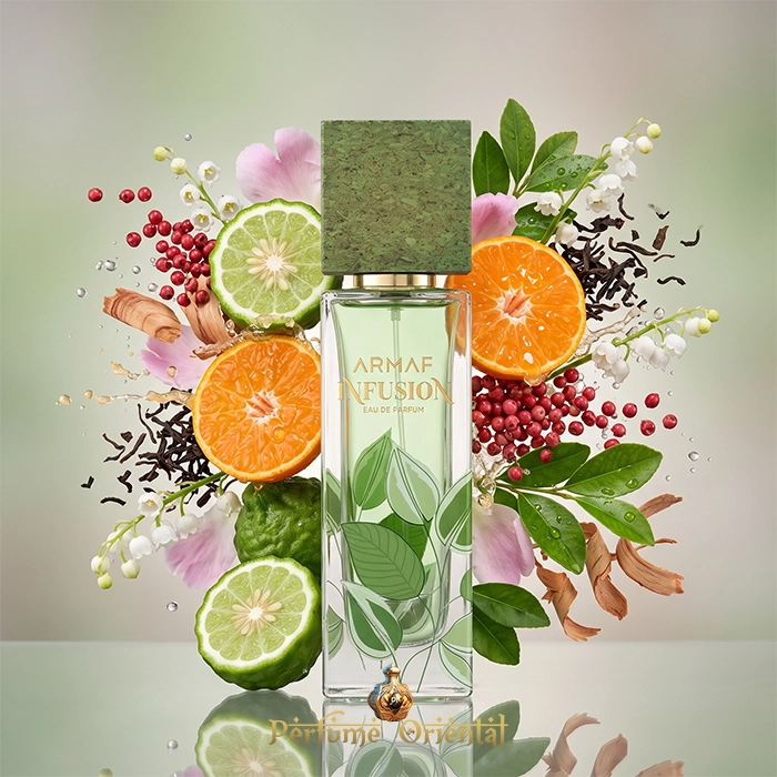 Perfume Infusion Armaf Con Mandarina, Pimienta Rosa, Té Negro Y Lirio De Los Valles