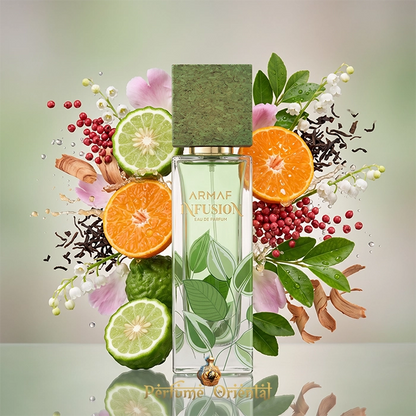 Perfume Infusion Armaf Con Mandarina, Pimienta Rosa, Té Negro Y Lirio De Los Valles
