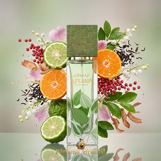 Perfume Infusion Armaf Con Mandarina, Pimienta Rosa, Té Negro Y Lirio De Los Valles