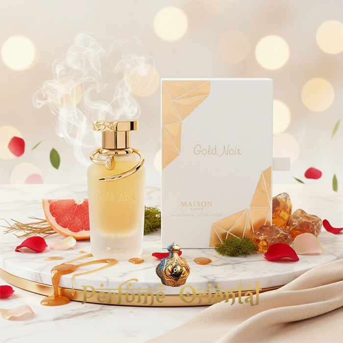 old Noir Maison Asrar notas smoke rose amber