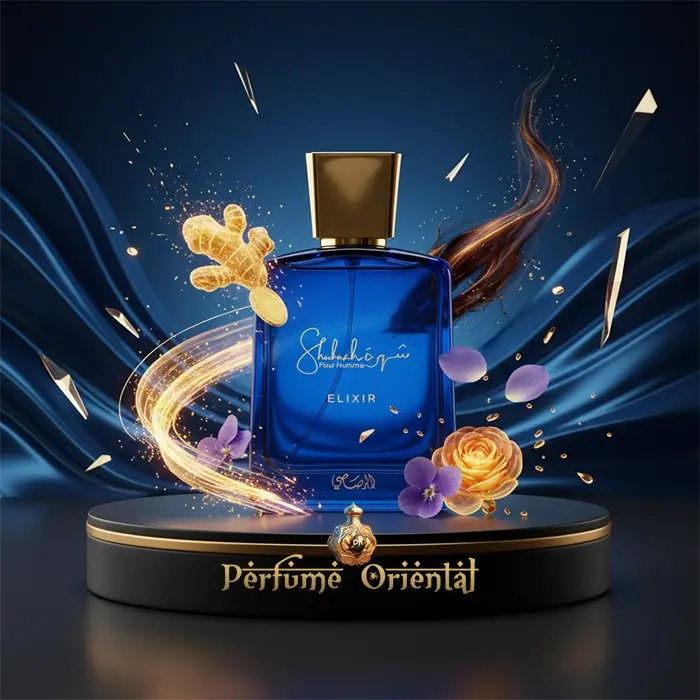 Perfume oriental masculino SHUHRAH Elixir RASASI