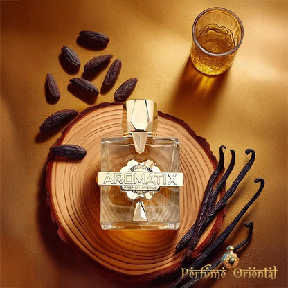 X XANDAL perfume unisex de AROMATIX, fragancia oriental dulce con vainilla y oud, lanzamiento 2025