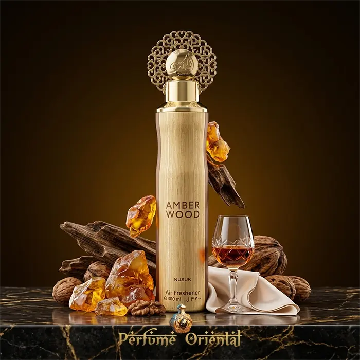 AMBER WOOD AIR FRESHENER 300ML DE NUSUK Perfume Oriental