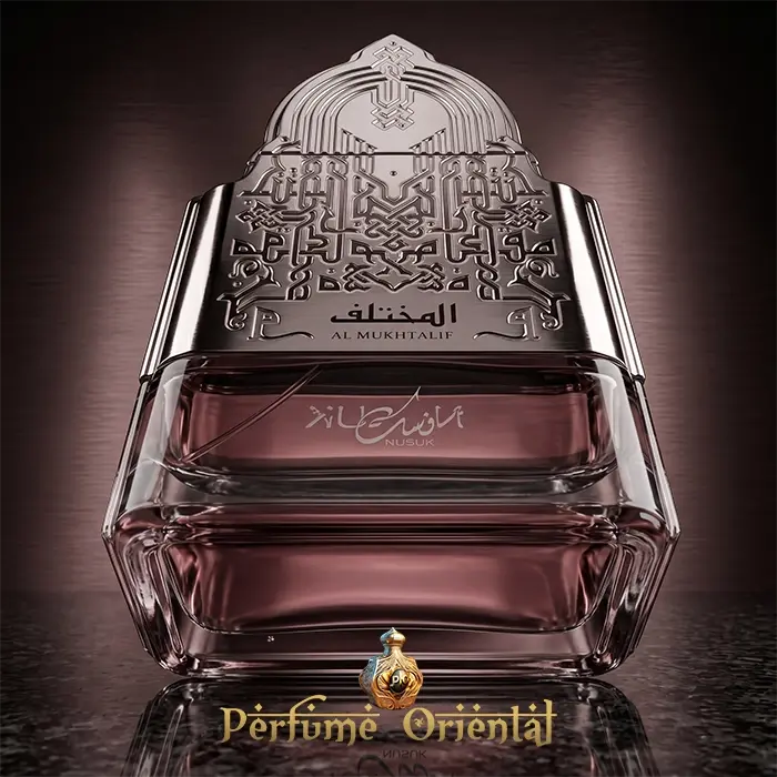 Al Mukhtalif Nusuk Perfume Arabe Unisex EDP 100ml Fragancia Fresca Especiada Floral Con Fondo Ambarado Elegante